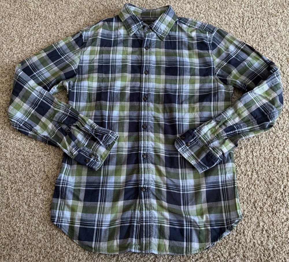 Men's Banana Republic Luxe Flannel Grant Fit, Small